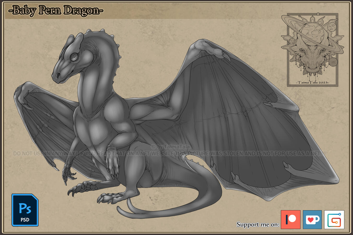 Pern Dragon Hatchling