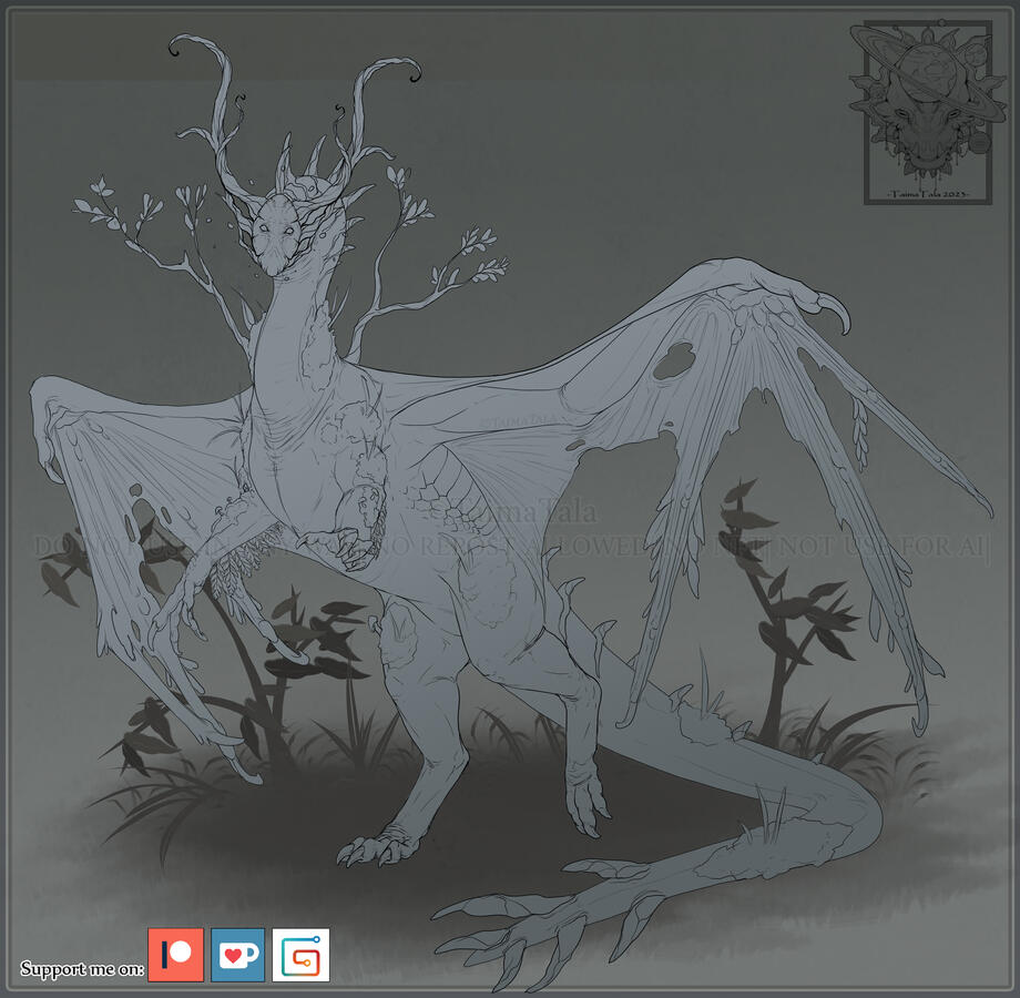Night Forest Dragon
